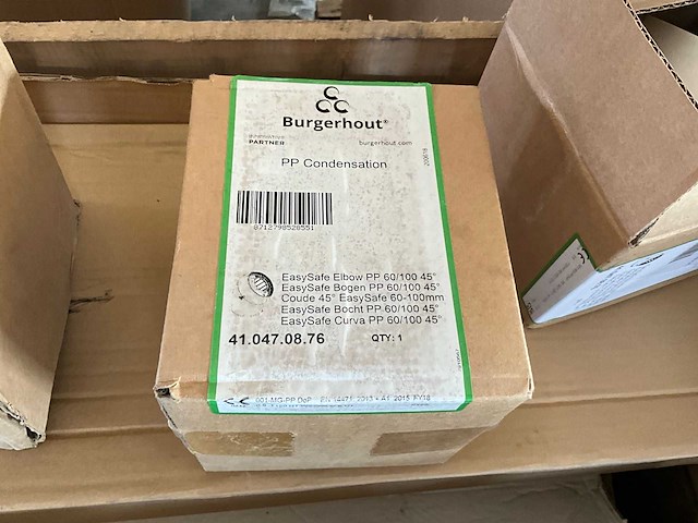 Partij burgerhout rookgassysteem onderdelen - afbeelding 6 van  10