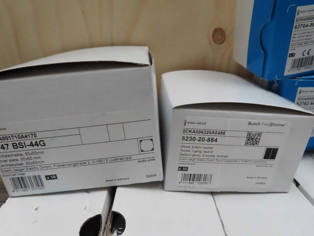 Partij busch-jaeger installatiemateriaal - afbeelding 2 van  6