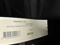 Partij calvin klein heren slim single breasted wol stretch blazers (16x) - afbeelding 6 van  9