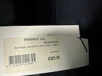Partij calvin klein heren slim single breasted wol stretch blazers (16x) - afbeelding 8 van  9