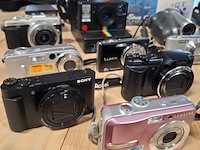Partij camera's en video camera's, o.a. sony, samsung, canon, pentax, lumix, meerdere - afbeelding 4 van  26