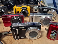 Partij camera's en video camera's, o.a. sony, samsung, canon, pentax, lumix, meerdere - afbeelding 25 van  26