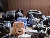 Partij camera's, lumix, olympus, minolata, canon, nikon, instax, jvc - afbeelding 3 van  17