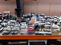 Partij camera's, lumix, olympus, minolata, canon, nikon, instax, jvc - afbeelding 11 van  17