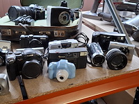 Partij camera's, lumix, olympus, minolata, canon, nikon, instax, jvc - afbeelding 16 van  17