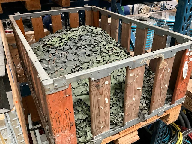 Partij camouflage netten - afbeelding 3 van  4