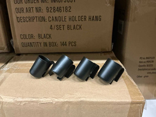 Partij candle holders hang black (1440x) - afbeelding 1 van  4