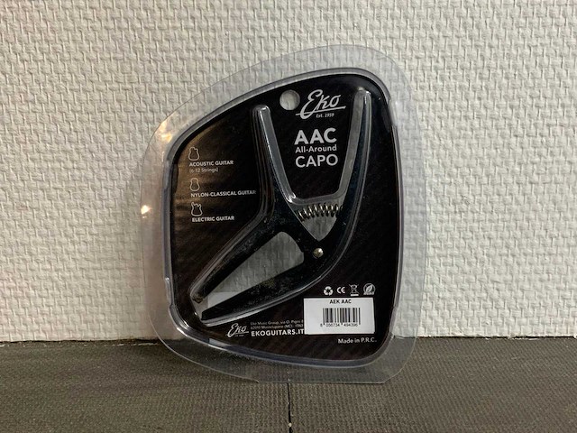 Partij capo's en gitaarstandaarden - boston gs-450 en eko capo - afbeelding 10 van  10