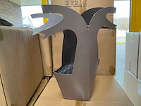 Partij carry bags boudova. taupe 13x13x45cm (2400x) - afbeelding 1 van  6