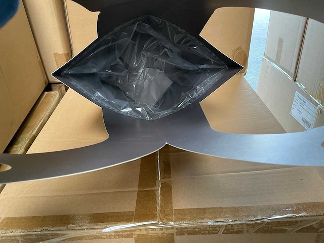 Partij carry bags boudova. taupe 13x13x45cm (2400x) - afbeelding 3 van  6