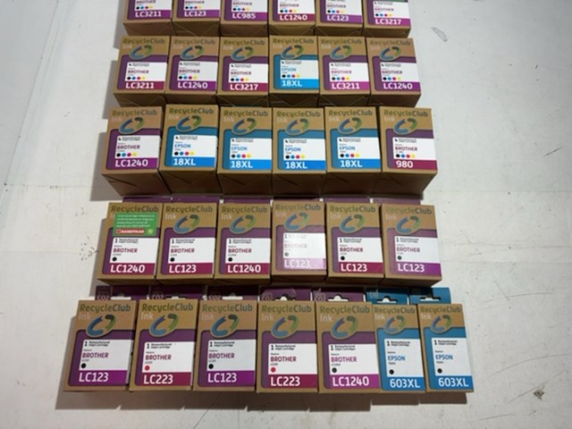Partij cartridges, recycleclub, brother en epson - afbeelding 4 van  5