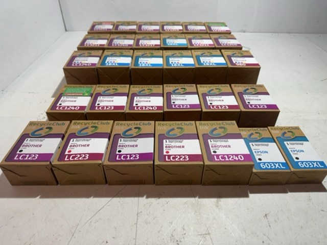 Partij cartridges, recycleclub, brother en epson - afbeelding 5 van  5