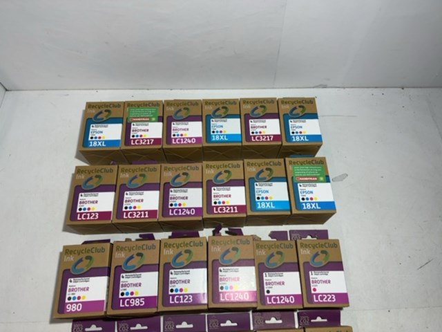 Partij cartridges, recycleclub, brother en epson - afbeelding 2 van  4