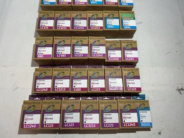Partij cartridges, recycleclub, brother en epson - afbeelding 4 van  4