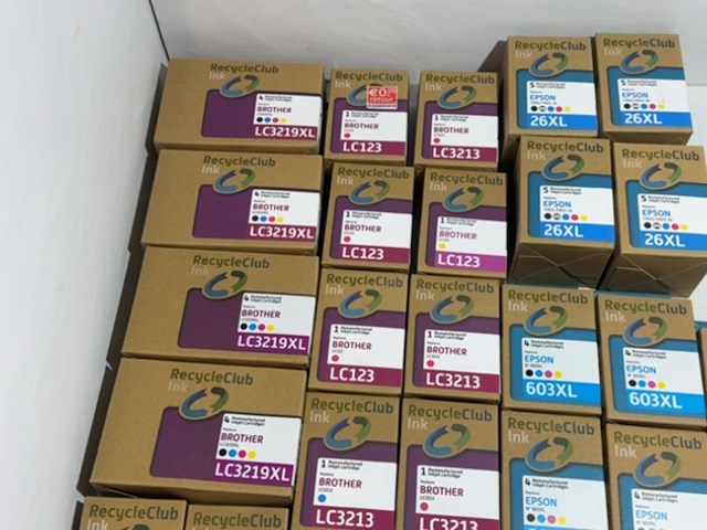 Partij cartridges, recycleclub, brother en epson - afbeelding 2 van  5