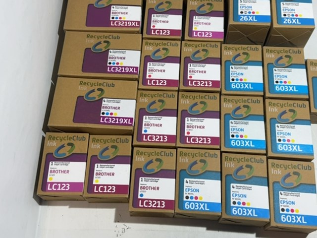 Partij cartridges, recycleclub, brother en epson - afbeelding 3 van  5