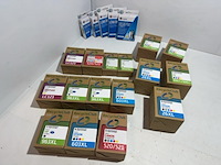 Partij cartridges, recycleclub en g&g, voor verschillende printer typen - 21 stuks - afbeelding 1 van  6