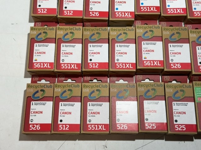 Partij cartridges, recycleclub, voor canon printers - afbeelding 4 van  5
