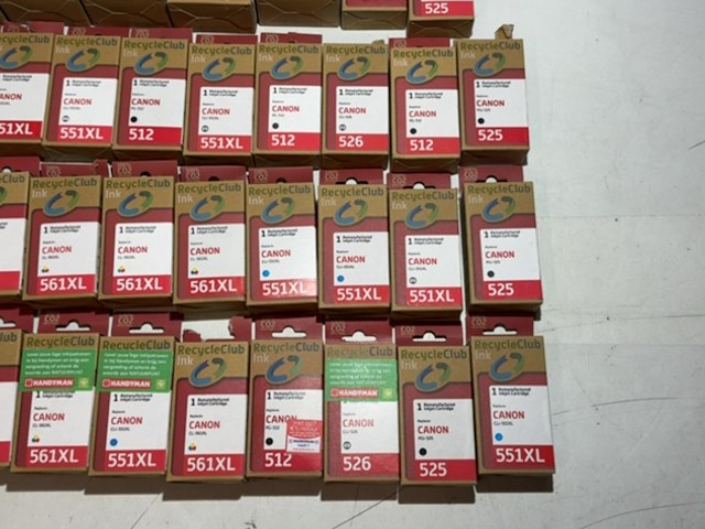 Partij cartridges, recycleclub, voor canon printers - afbeelding 4 van  5