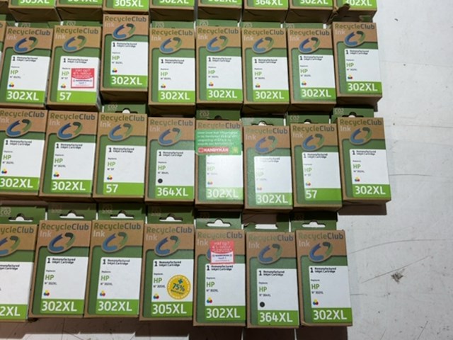 Partij cartridges, recycleclub, voor hp printers - afbeelding 5 van  5