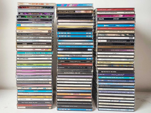 Partij cd's 100 stuks - afbeelding 1 van  5