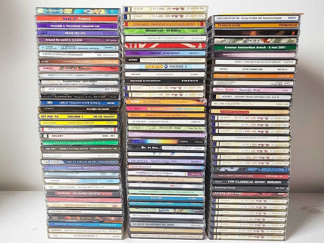 Partij cd's 100 stuks - afbeelding 1 van  5