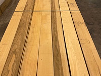 Partij celtis hardhouten planken - 430-490x15,5x3 cm - afbeelding 4 van  8