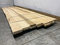 Partij celtis hardhouten planken - 430-490x15,5x3 cm - afbeelding 6 van  8