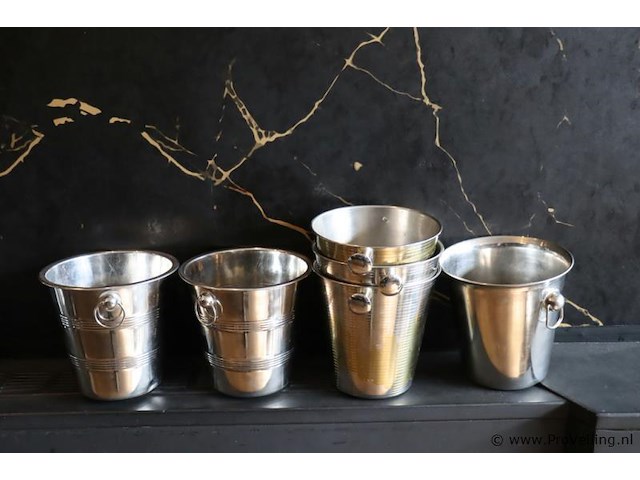 Partij champagne/wijnkoelers - afbeelding 1 van  4