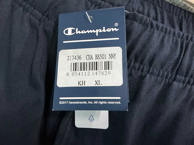 Partij champion shorts grey/black/dark blue (390x) - afbeelding 2 van  13