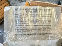 Partij chemische decontaminatiehandschoenen - afbeelding 2 van  3