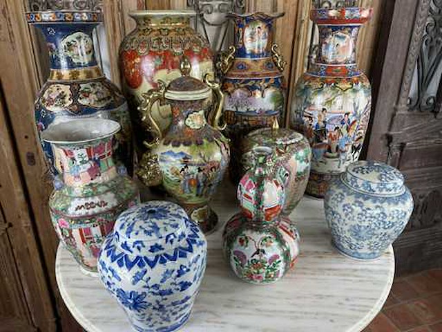 Partij chinees porselein (50x) - afbeelding 2 van  2