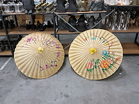Partij chinese parasols (64x) - afbeelding 1 van  1