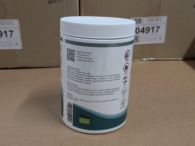 Partij chlorella spirulina tabletten, purason - afbeelding 2 van  3
