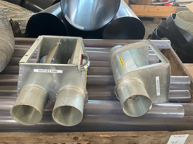 Partij chore-time flex-auger onderbakken / voerlijn-onderdelen - afbeelding 2 van  8