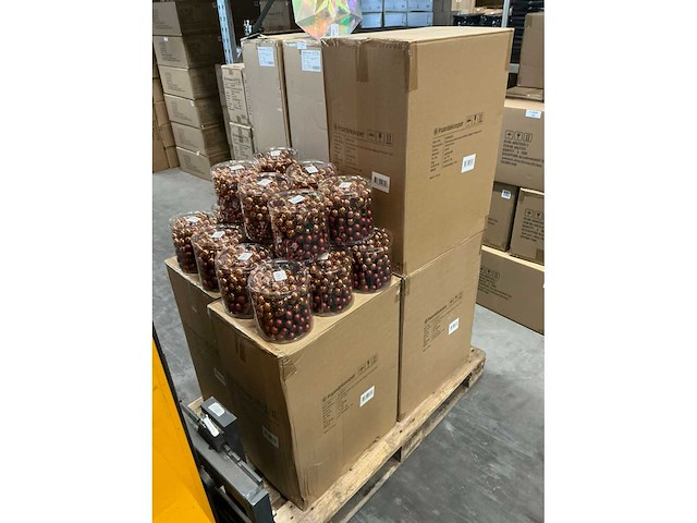 Partij christmas ball wire 3x25mm 48tf brown combi (144 verpakkingen) - afbeelding 3 van  4