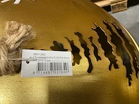 Partij christmas balls d60/50/40cm oud gold 3/set (6x) - afbeelding 3 van  5
