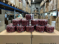 Partij christmas balls wire 3x20mm 48tf burgundy combi (312 verpakkingen) - afbeelding 1 van  4