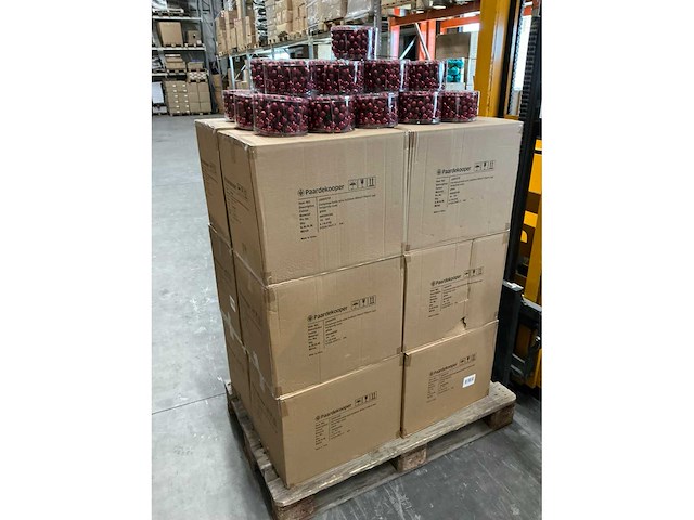 Partij christmas balls wire 3x20mm 48tf burgundy combi (312 verpakkingen) - afbeelding 3 van  4