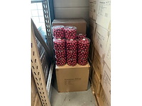 Partij christmas balls wire 3x30mm 24tf shiny red (92 verpakkingen) - afbeelding 3 van  4