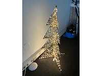 Partij christmas tree light ing 120cm incl timer gold (47x) - afbeelding 2 van  5