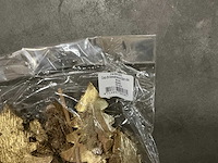 Partij christmastree on 50cm stok 9cm gold (6250x) - afbeelding 3 van  4