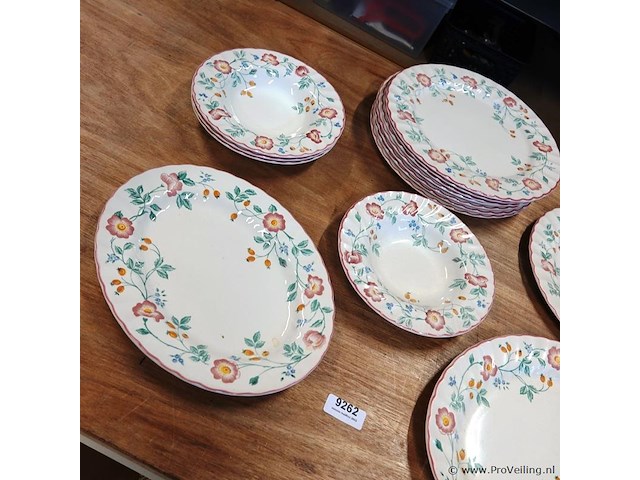 Partij churchil english tableware borden - afbeelding 3 van  5