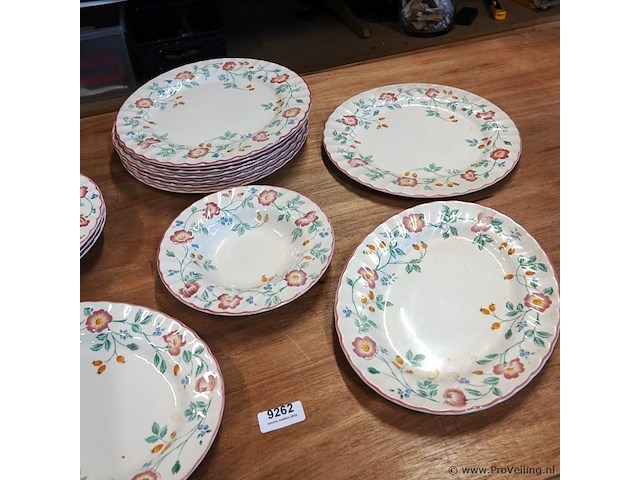 Partij churchil english tableware borden - afbeelding 4 van  5