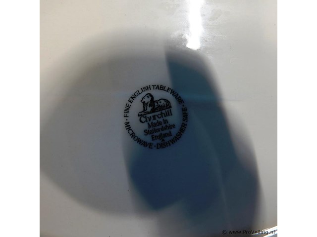 Partij churchil english tableware borden - afbeelding 5 van  5
