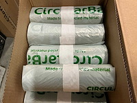 Partij circular bag 400ltr groene print (93x) - afbeelding 1 van  3