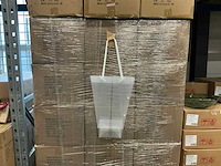 Partij clear bags with buttons (voor bloemen) (5040x) - afbeelding 1 van  7