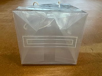 Partij clear bags with buttons (voor bloemen) (5040x) - afbeelding 7 van  7