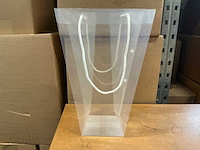 Partij clear bags with buttons (voor bloemen) (780x) - afbeelding 1 van  6