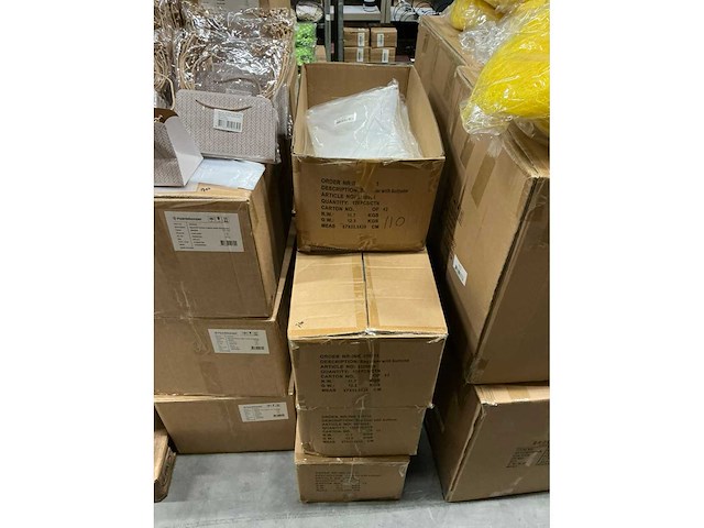 Partij clear bags with buttons (voor bloemen) (780x) - afbeelding 4 van  6